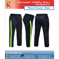 Pantalón de felpa suave unisex personalizado / pantalones de chándal de gimnasio / pantalón de jogging